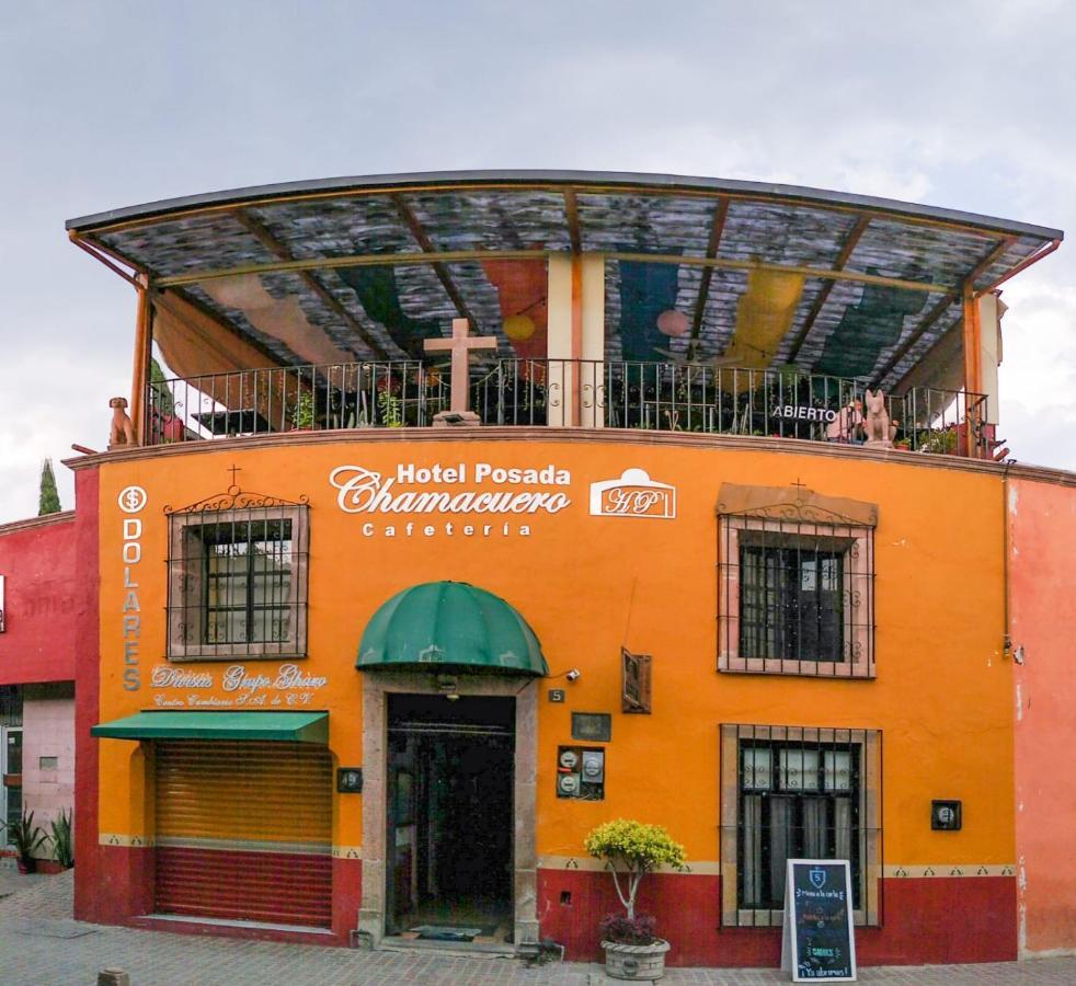 Hotel Posada Chamacuero Comonfort 外观 照片